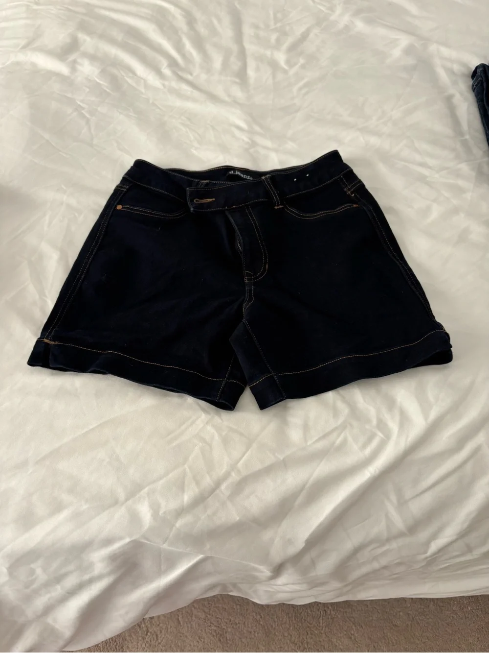 Dark Navy Women's Denim Shorts